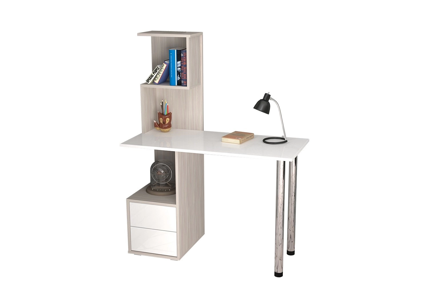 Письменный стол Мебелеф-35 (тумба слева)