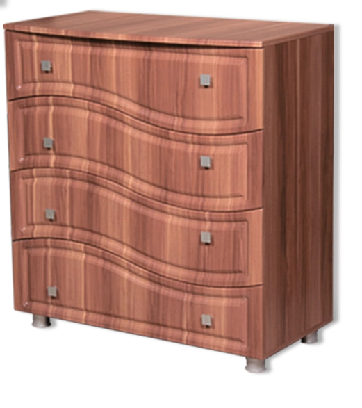 Клеопатра Комод 4 Ящика МДФ (Ш-900 х В-960 х Г-420 мм)/Разные Цвета