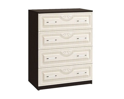 Комод Зара МДФ с 4-мя Выдвижными Ящиками ЗК-03 (0,8х1,055х0,44)/Разные Цвета