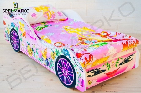 Детская кровать-тачка ФЕЯ