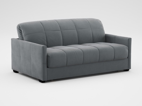 Диван Carina Прямой c Коробом для Белья Жемчужно-Серый