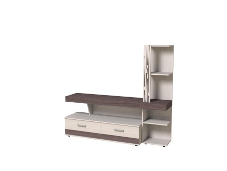 Гостиная МЦН Майя 1 Бодега Cветлый + Ясень Анкор Темный