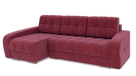 Диван Угловой Аспен Т2 Разные Цвета/Д-2580 х Ш-1620 х В-830 мм