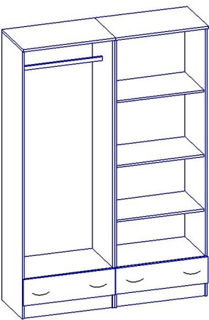 Спальный Гарнитур Кармен МДФ/Разные Цвета