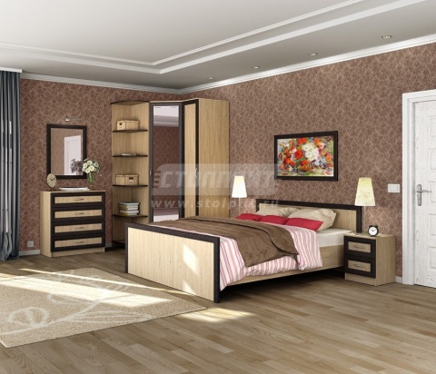 Джорджия Дуб Санремо набор с шкафом угловым