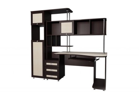 Компьютерный стол "Мебелайн-17" (системный блок справа)