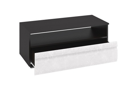 Гостиная Бостон-1 Венге/Бетон Белый (Ш-2800 мм x В-2000 мм x Г-450 мм)