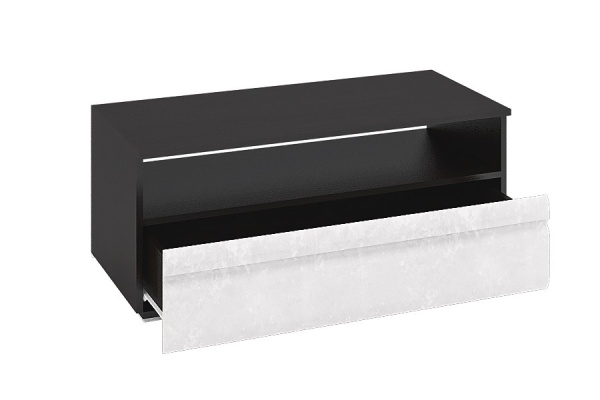 Гостиная Бостон-1 Венге/Бетон Белый (Ш-2800 мм x В-2000 мм x Г-450 мм)