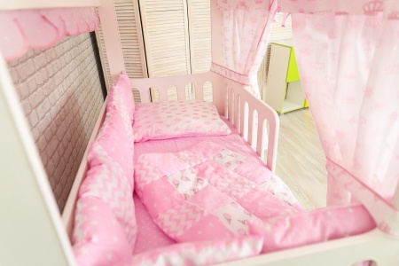 Кровать Сказка (Домик со Вторым Выдвижным Местом)/Спальное Место 800 х 1600 мм