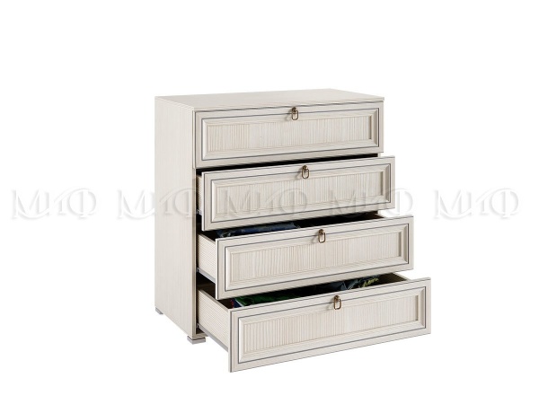 Комод Элит-2 МДФ (Ш-850 мм x В-910 мм x Г-448 мм)/Разные Цвета