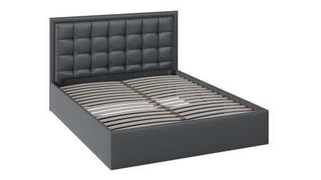 Кровать «Ника» c мягкой обивкой и подъемным механизмом/Разные Цвета