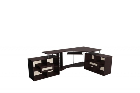 Компьютерный стол "Мебелайн-10" (угол справа)