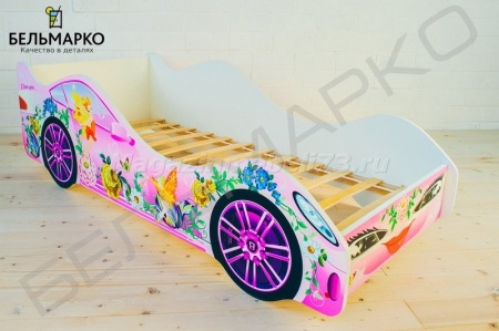 Детская кровать-тачка ФЕЯ