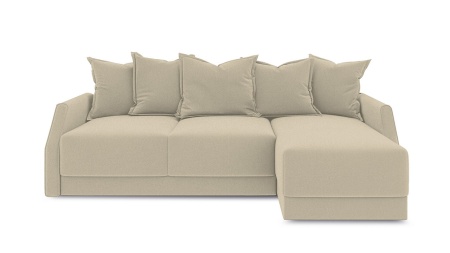 Диван Угловой Люксор Slim Т1 Разные Цвета/Д-2330 х Ш-1650 х В-830 мм