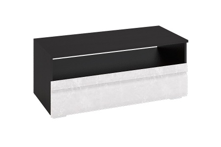 Гостиная Бостон-1 Венге/Бетон Белый (Ш-2800 мм x В-2000 мм x Г-450 мм)