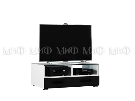 Тумба TV Киота со Стеклом (Ш-900 мм x В-350 мм x Г-520 мм)/Разные Цвета