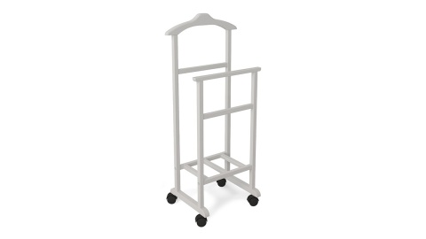 Вешалка Напольная Белая Матовая (Ш-460 мм x В-1060 мм x Г-340 мм)