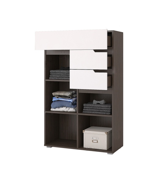 Комод Амстердам МДФ (Ш-800 х В-1284 х Г-376 мм)/Разные Цвета