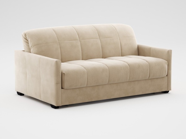 Диван Carina Прямой c Коробом для Белья Топленое Молоко