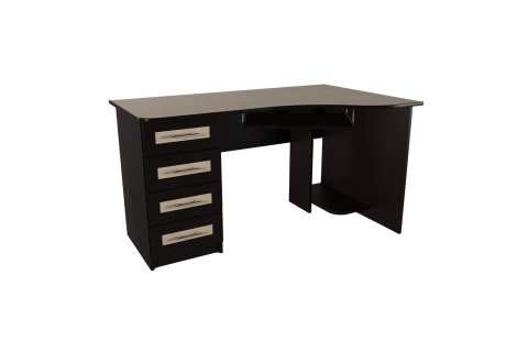 Компьютерный стол "Мебелайн-50" (системный блок справа)