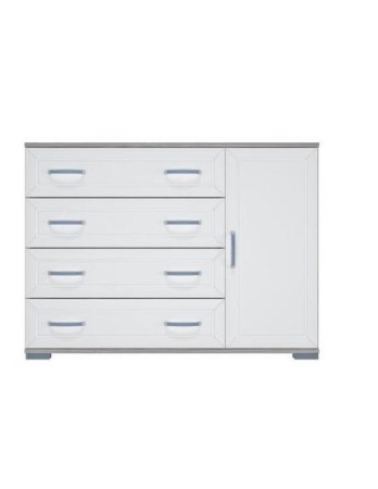 Комод МДФ №4 Венге/Клен Светлый (Ш-1100 × В-810 × Г-445)