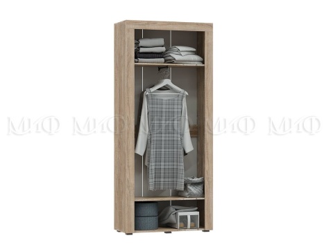 Стенка Апаста (Ш-3189 x В-2070 x Г-416 мм)/Дуб Сонома/Белый Глянец