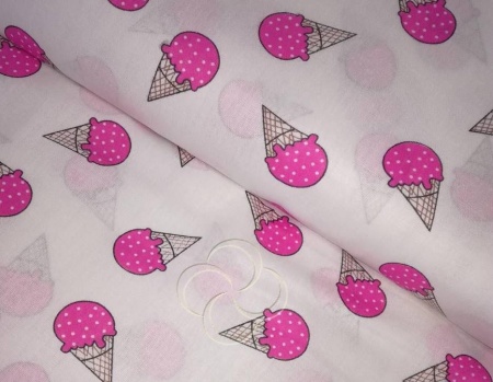 Кровать Сказка (Домик) Розовая/Спальное Место 800 х 1600 мм