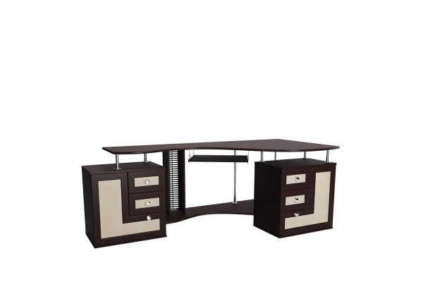 Компьютерный стол "Мебелайн-8" (угол справа)