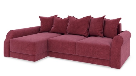 Диван Угловой Люксор Т2 Разные Цвета/Д-2620 х Ш-1650 х В-830 мм