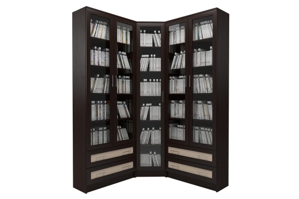 Книжный шкаф Мебелайн-39