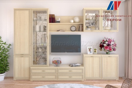 Гостиная-Стенка Карина-08 (В-2224 х Ш-3240 х Г-448 мм)