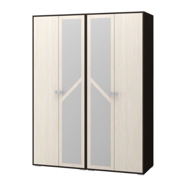 Спальный Гарнитур Каролина-2 Венге/Ясень Шимо Светлый