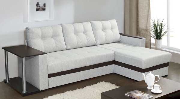 Угловой Диван Глори №1/Разные Цвета Ш-2640 х Г-1620 х В-900 мм