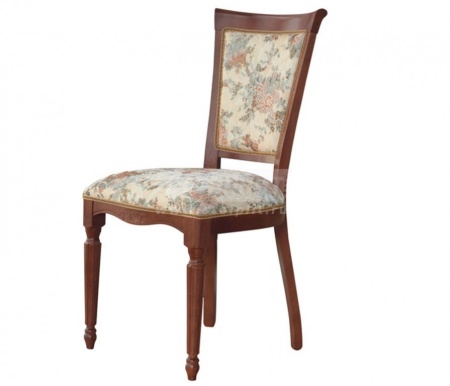 Стул Бергамо 01.01 (С12 тон 313) Игуана серебро (комплект 2шт.)