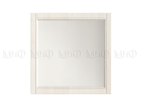 Зеркало Элит-1 МДФ Сандал Светлый (Ш-800 мм x В-800 мм)