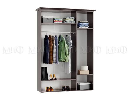 Шкаф 3-х Створчатый Элит МДФ (Ш-1500 х В-2236 х Г-524 мм)/Разные Цвета