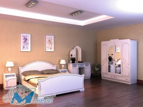 Регина Спальный Гарнитур ЛДСП с Матрасом в Подарок/Разные Цвета