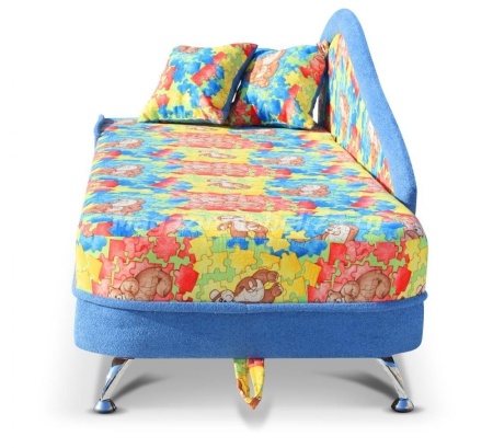 Детский Диван Тахта Раскладной с Ящиком для Белья/Разные Цвета (Ш-830 х Д-1500 мм)